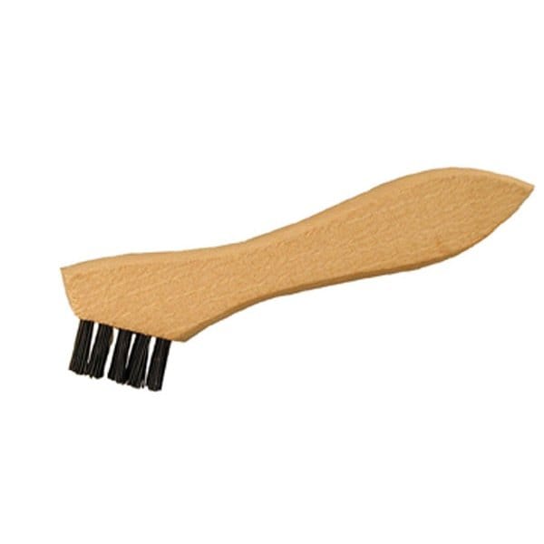 2 x 5 Row 0.012 Nylon Bristle 30 Degree Angled Small Upright Brush, PK12